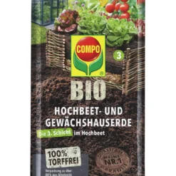 Hochbeet- Und Gewächshauserde (40 L) | BIO Erden Von COMPO