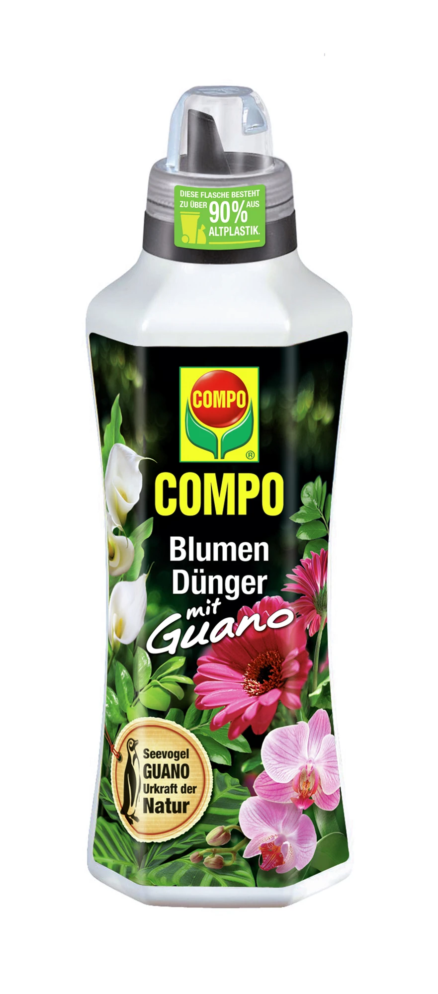 Blumendünger Mit Guano (1 L) | Dünger Von COMPO 1 Blumendünger Mit Guano (1 L) | Dünger Von COMPO