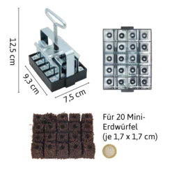 Erdballenpresse Micro 20 Soil Blocker | Erdtopfpressen Von Ladbrooke Soil Blockers -Baum Freude Verkäufe 551990 Erdballenpresse Micro 20 Soil Blocker LADMIC20 lsb 3