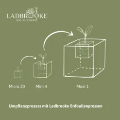 Erdballenpresse Micro 20 Soil Blocker | Erdtopfpressen Von Ladbrooke Soil Blockers