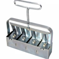 Erdballenpresse Mini 4 Soil Blocker Mit Kleinen Dübeleinsätzen | Erdtopfpressen Von Ladbrooke Soil Blockers -Baum Freude Verkäufe 551991 Erdballenpresse Mini 4 Soil Blocker LADMIN4 lsb 0