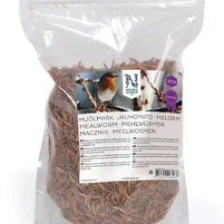 Vogelfutter Mehlwürmer (300 G) | Vogelfutter Von Nelson Garden