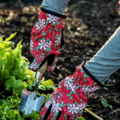 Handschuhe Anemone Red 8 | Gartenhandschuhe Von Nelson Garden