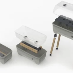 Sammy Salad Hochbeet Hellgrau | Balkonhochbeete Von Gusta Garden -Baum Freude Verkäufe 553101 Sammy Salad Hochbeet Hellgrau 100A10 gg 1