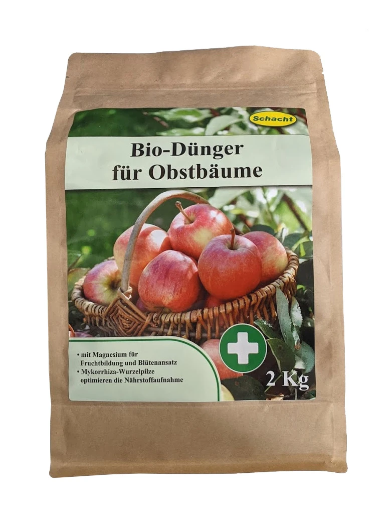 Dünger Für Obstbäume (2 Kg) | BIO Dünger Von Schacht 1 Dünger Für Obstbäume (2 Kg) | BIO Dünger Von Schacht