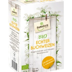 Echter Buchweizen (500 G) | BIO Gründünger Von ReNatura