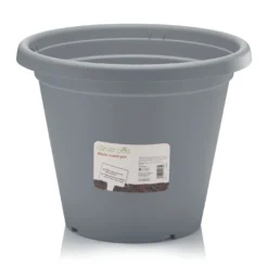 40 Cm Blumentopf Rund Anthrazit | Blumentöpfe Von Clever Pots
