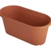 60 Cm Ovaler Blumentrog Terrakotta | Töpfe Von Clever Pots