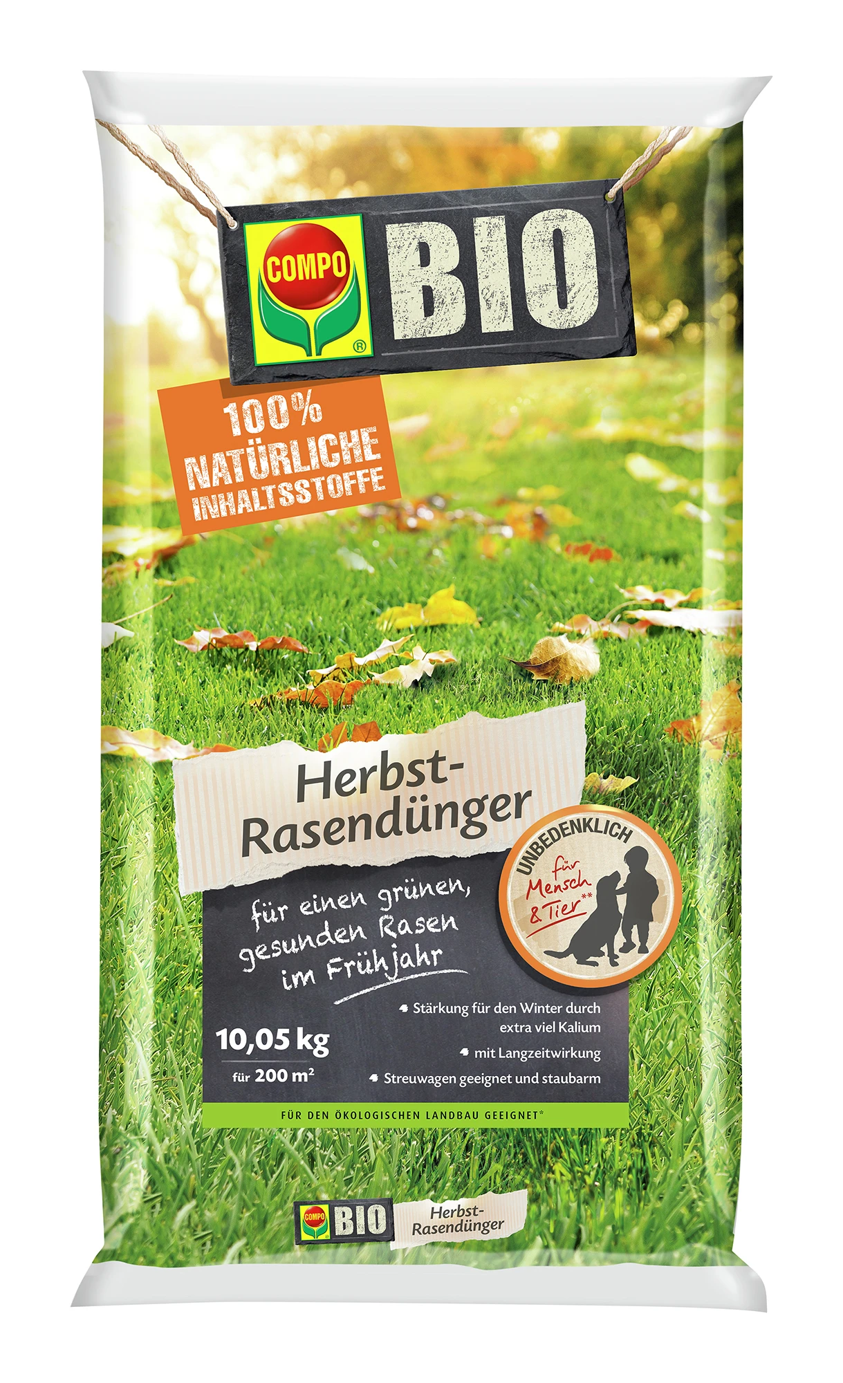 Herbstrasen-Dünger (10,05 Kg) | BIO Rasendünger Von COMPO 1 Herbstrasen-Dünger (10,05 Kg) | BIO Rasendünger Von COMPO