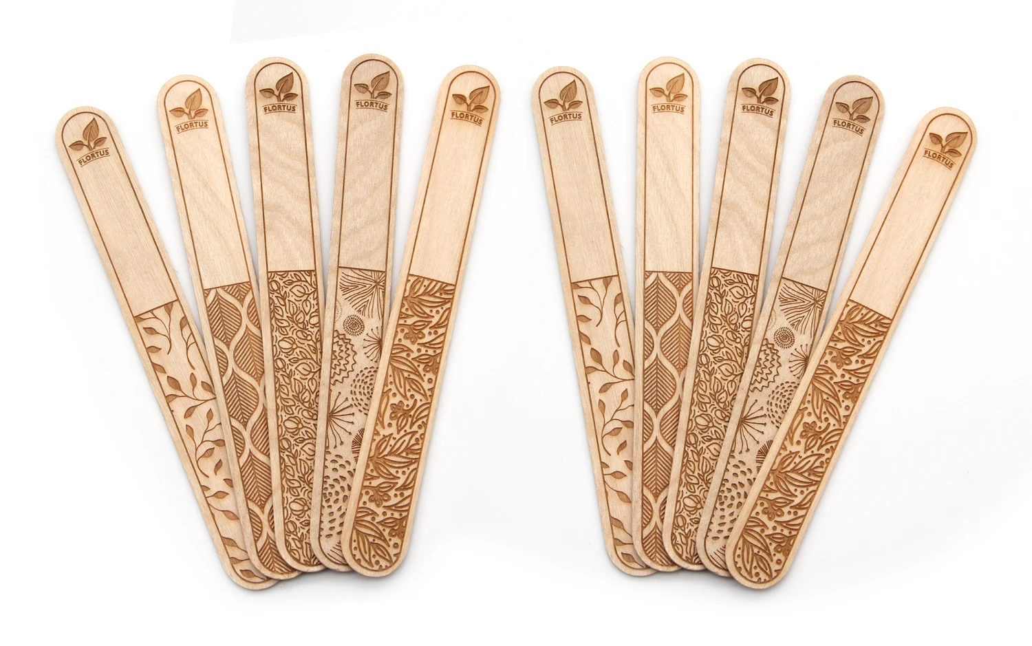 Holzstecketiketten Mit Lasergravur (10 Stück) | Pflanzenetiketten Von FLORTUS 1 Holzstecketiketten Mit Lasergravur (10 Stück) | Pflanzenetiketten Von FLORTUS