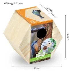 Vogelfutterhaus Und Nistkasten Set | Vogelzubehör &amp; Vogelbedarf Von FLORTUS -Baum Freude Verkäufe 555061 Vogelfutterhaus und Nistkasten Set 2000 0789 BUNDLE 3