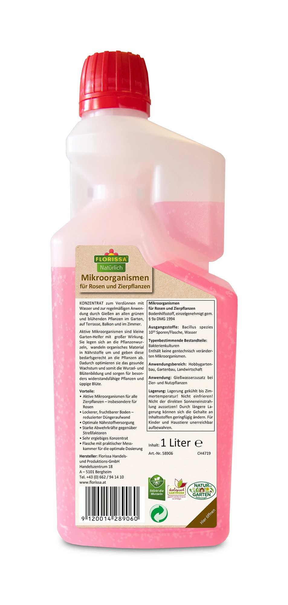 Mikroorganismen Für Rosen Und Zierpflanzen (1 L) | Stärkungsmittel Von Florissa 2 Mikroorganismen Für Rosen Und Zierpflanzen (1 L) | Stärkungsmittel Von Florissa – Bild 2