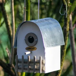 Nistkasten Rundhaus Elfenbein | Vogelhäuser Von Dobar -Baum Freude Verkäufe 555829 Nistkasten Rundhaus Elfenbein 22313FSCe dr 3