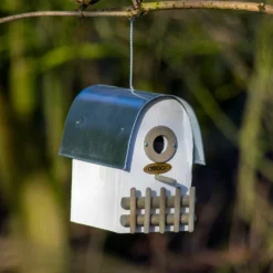 Nistkasten Rundhaus Elfenbein | Vogelhäuser Von Dobar -Baum Freude Verkäufe 555829 Nistkasten Rundhaus Elfenbein 22313FSCe dr 4
