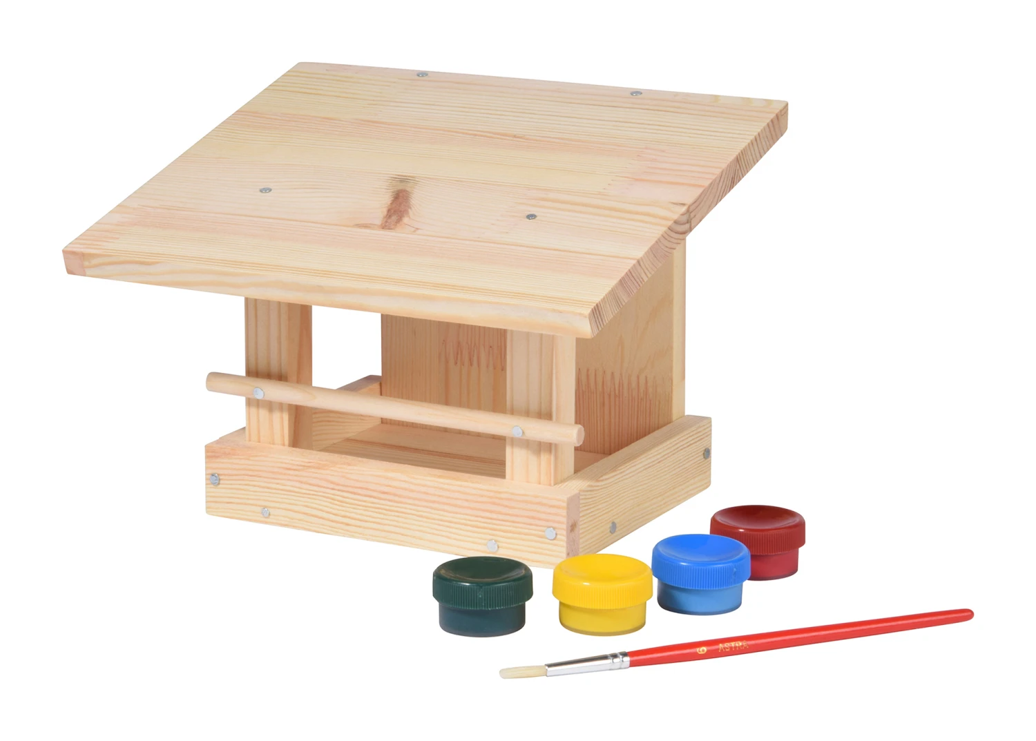 Vogelhaus Mit Bausatz Zum Bemalen | Vogelhäuser Von Dobar 7 Vogelhaus Mit Bausatz Zum Bemalen | Vogelhäuser Von Dobar – Bild 7