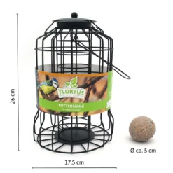 Futterspender Mit Meisenknödel (4 Stück) | Meisenknödel Von FLORTUS -Baum Freude Verkäufe 556011 Futterspender mit Meisenknoedel 4 Stueck 2000 0875 3