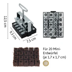 Erdballenpressen Maxi Set | Erdtopfpressen Von Ladbrooke Soil Blockers -Baum Freude Verkäufe 556238 Erdballenpressen Maxi Set 2000 0981 3