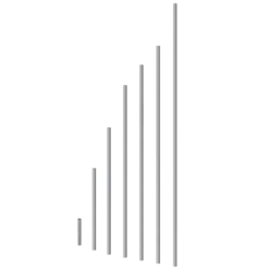 Secret Jardin Stange Ø 16 Mm T16-120 116 Cm