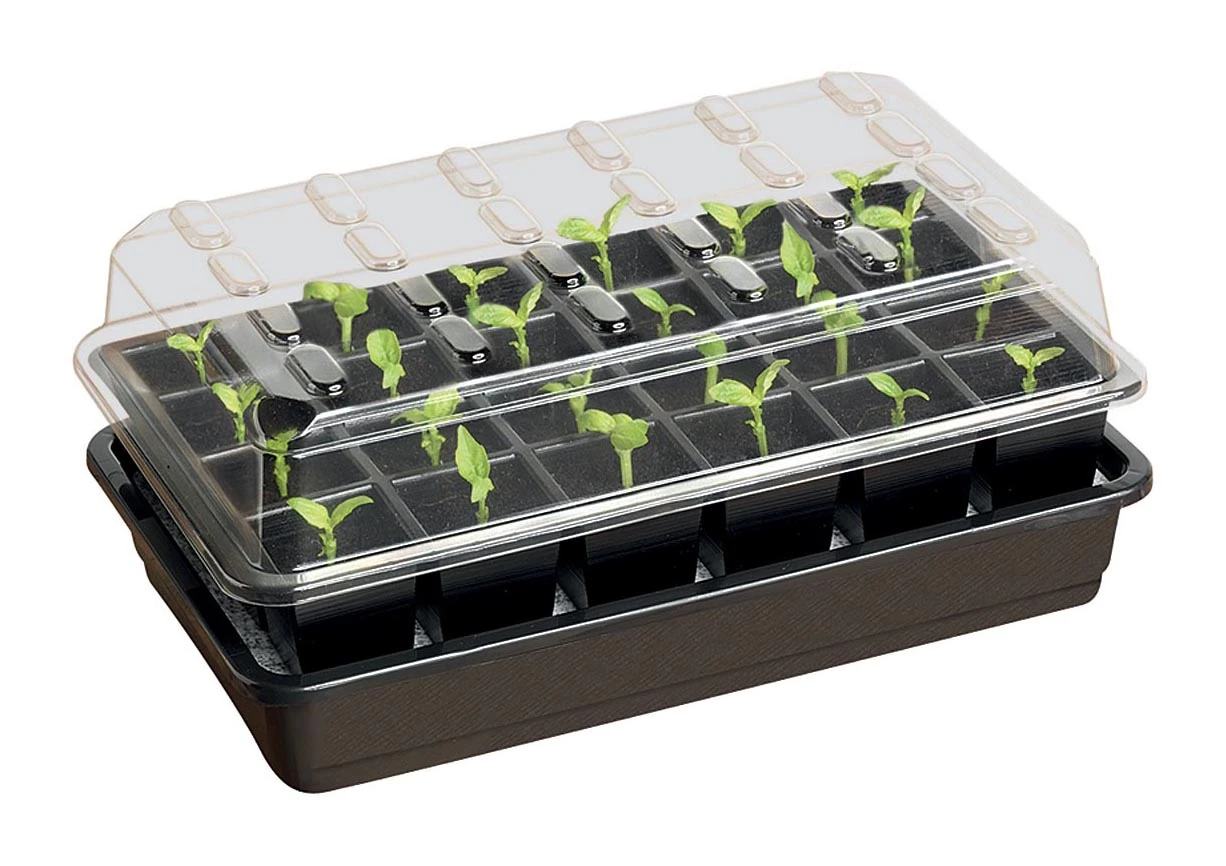 24 Töpfe Selbstbewässerungs -Anzuchtset | Anzuchtschalen Von Garland 4 24 Töpfe Selbstbewässerungs -Anzuchtset | Anzuchtschalen Von Garland – Bild 4