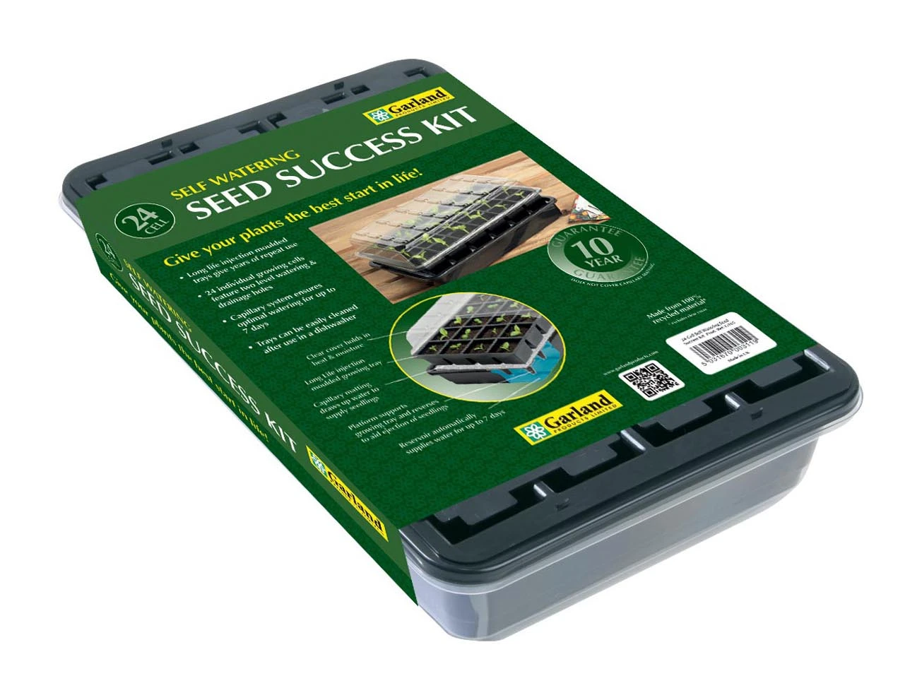 24 Töpfe Selbstbewässerungs -Anzuchtset | Anzuchtschalen Von Garland 1 24 Töpfe Selbstbewässerungs -Anzuchtset | Anzuchtschalen Von Garland