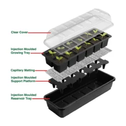 24 Töpfe Selbstbewässerungs -Anzuchtset | Anzuchtschalen Von Garland 7 24 Töpfe Selbstbewässerungs -Anzuchtset | Anzuchtschalen Von Garland -Baum Freude Verkäufe 558797 24 Toepfe Selbstbewaesserungs Anzuchtset G165 gl 4