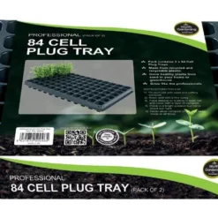 53 X 31 X 5,5 Cm Anzuchtschale Mit 84 Töpfe (2 Stück) | Anzuchtschalen Von Garland