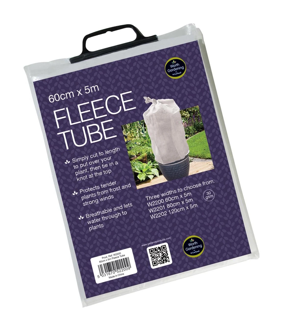 Pflanzenschutz-Vlies 60cm X 5m (30g/m²) | Schlauch-Vlies Von Garland 1 Pflanzenschutz-Vlies 60cm X 5m (30g/m²) | Schlauch-Vlies Von Garland