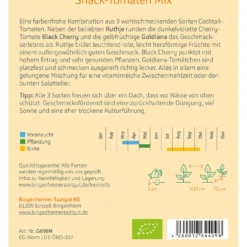 Snack-Tomaten Mix | BIO Tomatensamen Von Bingenheimer Saatgut