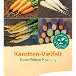 Möhrenmischung Karotten-Vielfalt | BIO Möhrensamen Von Bingenheimer Saatgut