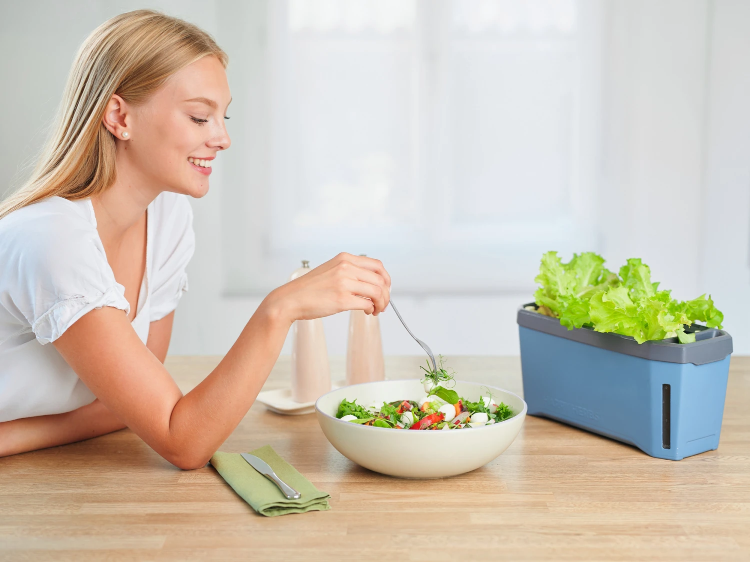 HARRY HERBS Kräutertopf Blau | Kräutertöpfe Von Gusta Garden 5 HARRY HERBS Kräutertopf Blau | Kräutertöpfe Von Gusta Garden – Bild 5