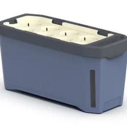 HARRY HERBS Blau Ohne Haube | Kräutertöpfe Von Gusta Garden