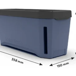 HARRY HERBS Blau Ohne Haube | Kräutertöpfe Von Gusta Garden -Baum Freude Verkäufe 560341 HARRY HERBS blau ohne Haube 104B20 gg 8